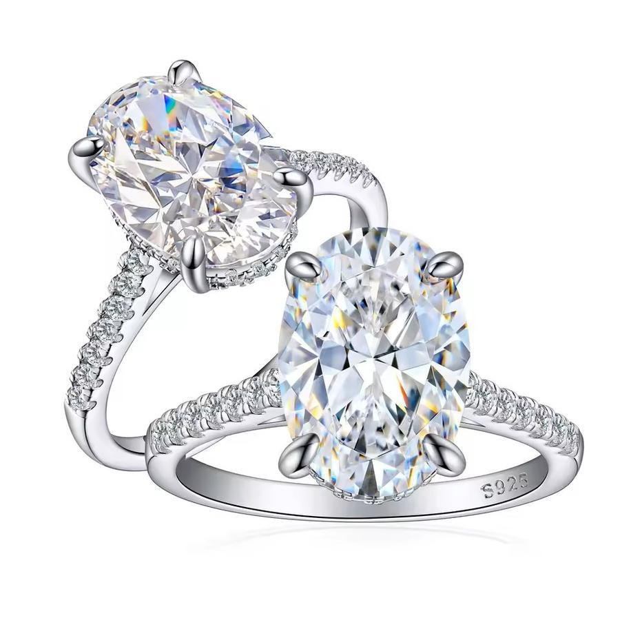 10693f8988d346a9885154985069beee~tplv-aphluv4xwc-origin-jpeg Moissanite Cincin Pria Wanita : Genuine 6ct Oval Moissanite Ring Women Jewelry Anniversary Gift GRA Certificate Laboratory Diamond